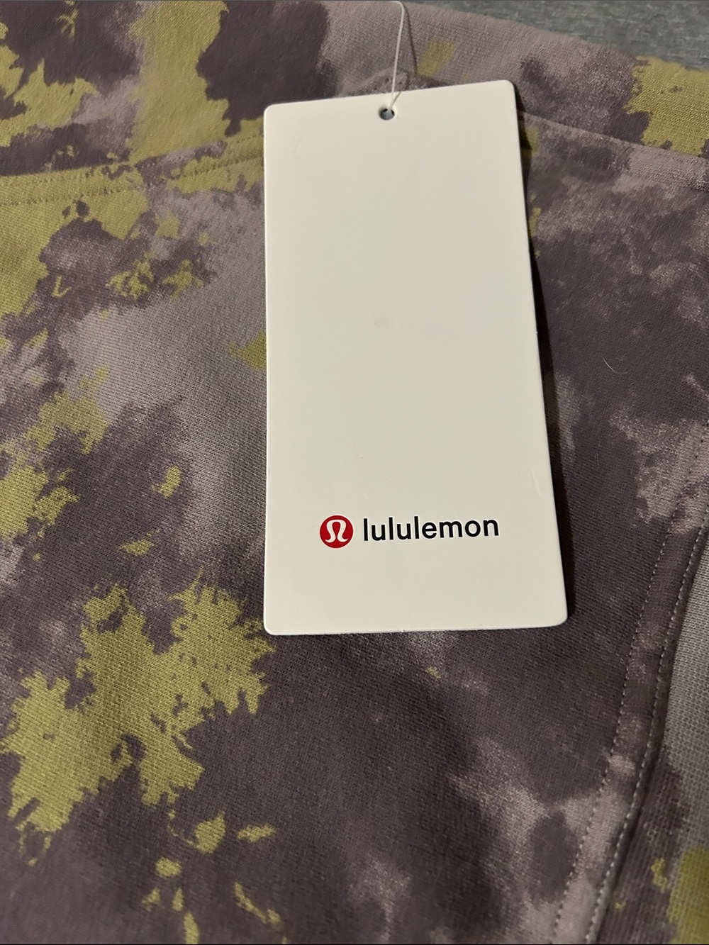 lululemon athletica Olive, purple & Gray Tie-Dye Cowl Hoodie Size 6 - Picture 3 of 6